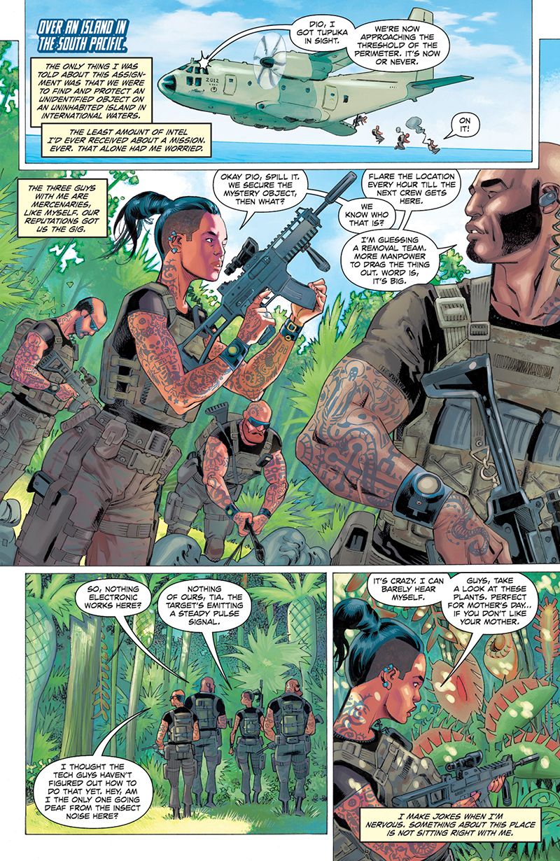 Our story begins | FOUND by Amanda Conner & Jimmy Palmiotti